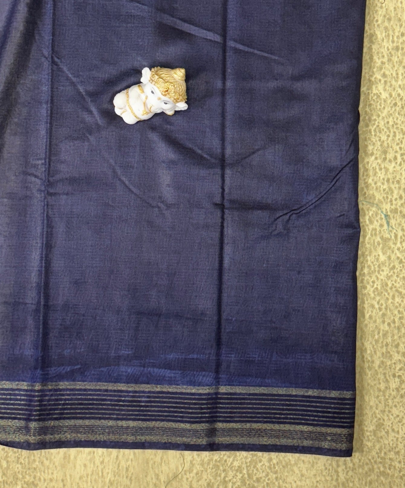 Green with Peacock Motif - Chanderi Cotton Saree